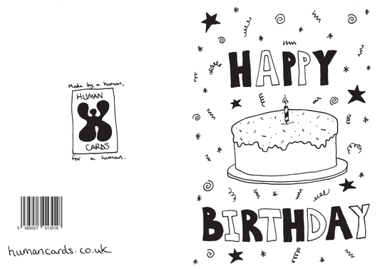 Birthday Wishes Cake Card