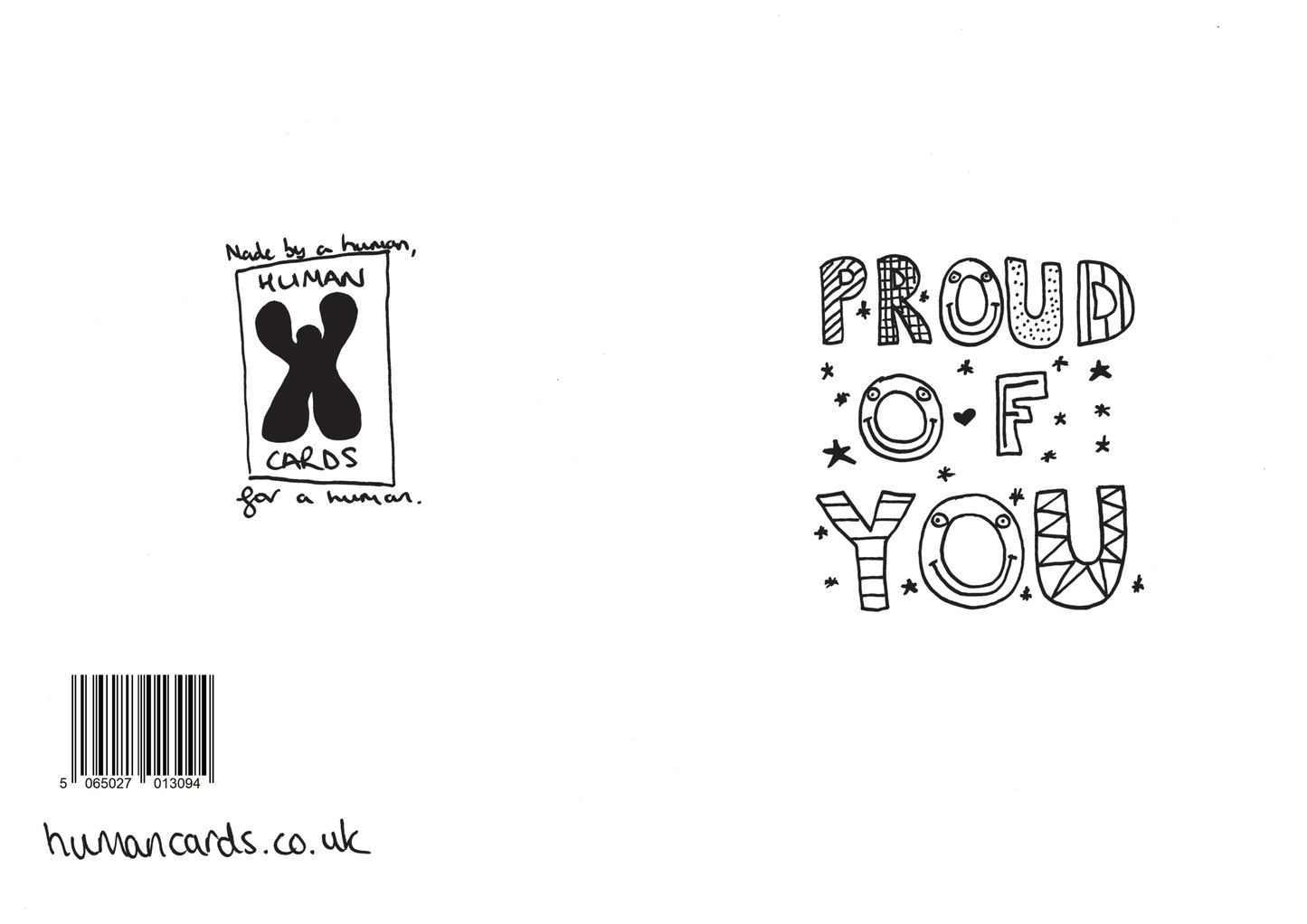 Proud of You Congratulations Card